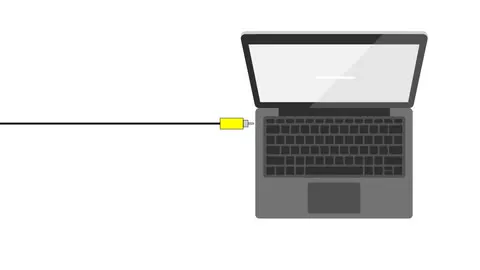 A desktop computer humming away with its lights on.