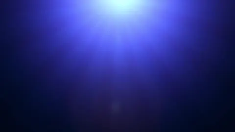 Blue gradients easing across the screen.