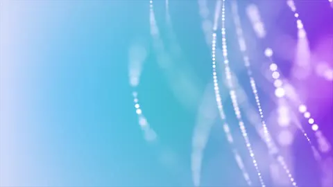 Lights drifting through a dark abstract backdrop.