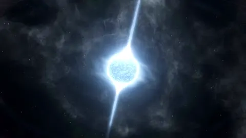 A stellar vista opening out across deep space.